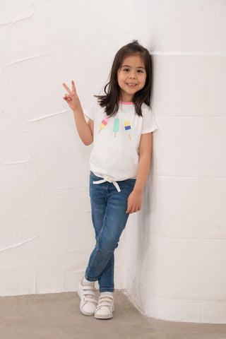 Causeway Tie Top - Lollipop