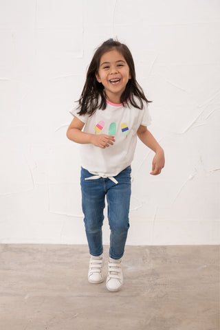 Causeway Tie Top - Lollipop