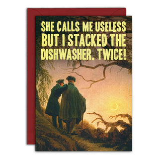 Dishwasher Card by Artijoke -  Funny Card