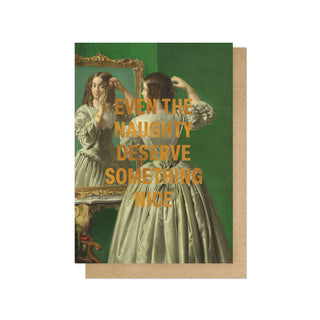 Something Nice Foiled Greetings Card