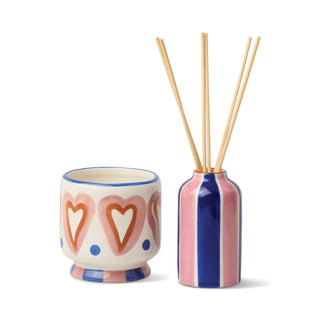 Paddywax A Dopo Hearts Ceramic Diffuser - Rosewood Vanilla