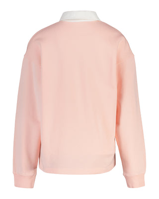 RUGGER SWEATSHIRT APRICOT PINK