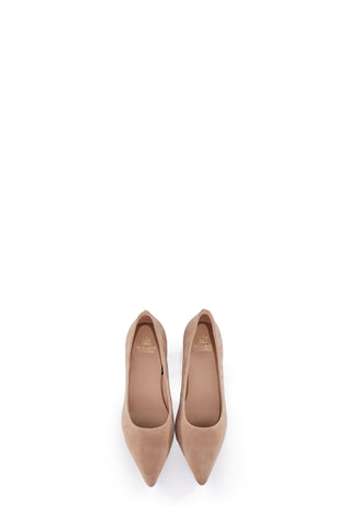 Regency Court Shoe Taupe Suede