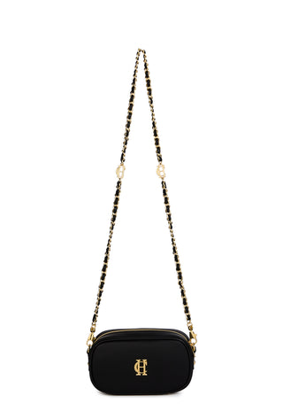 Soho Mini Quilted Camera Bag Black