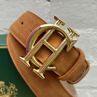 HC Classic Tan Belt in Suede
