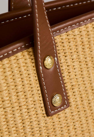 Amalfi Shopper Natural Tan