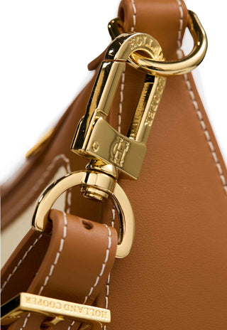 City Shoulder Bag Tan Canvas