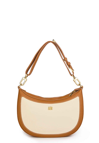 City Shoulder Bag Tan Canvas