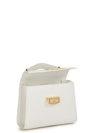 Mini Cheltenham Bag White Textured