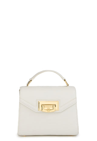 Mini Cheltenham Bag White Textured