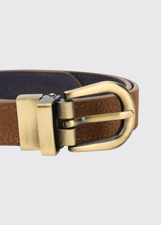 Larchville Women's Leather Belt - Walnut