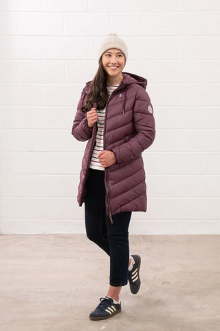 Laurel Ladies Coat - Cranberry