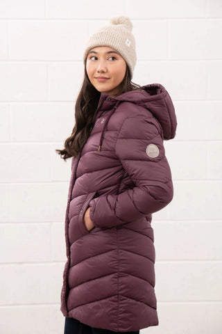 Laurel Ladies Coat - Cranberry