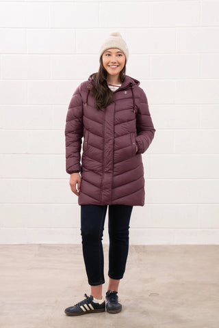 Laurel Ladies Coat - Cranberry