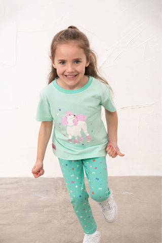 Mollie Leggings - Tiffany  Print