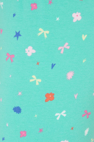 Mollie Leggings - Tiffany  Print