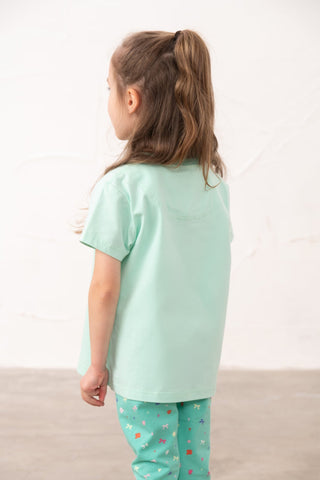 Mollie Leggings - Tiffany  Print