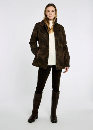Mountrath LTD Women's Limited edition waxed cotton jacket - Brown Camo