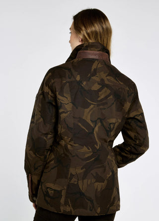 Mountrath LTD Women's Limited edition waxed cotton jacket - Brown Camo