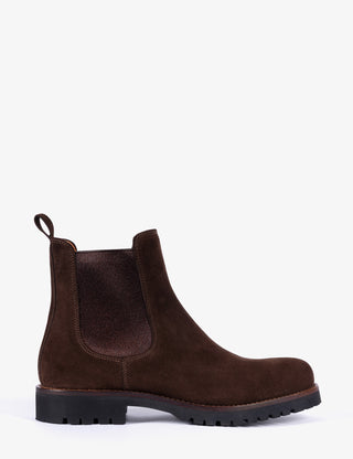 Horatio Suede Chelsea Boot - Bitter Chocolate