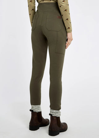 Pepperwort Women's water repellent leggings - Olive