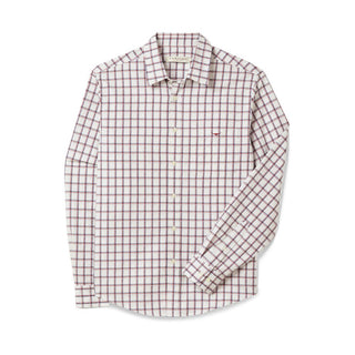 Classic Twill Check Shirt White/Red/Navy