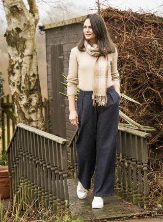 Wide Leg Denim Jean - Indigo