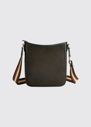 Tullyfern Suede And Leather Handbag - Black