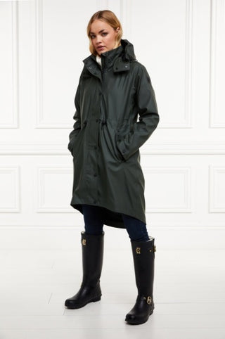 Chartwell Rain Parka in Evergreen