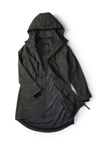 Chartwell Rain Parka in Evergreen