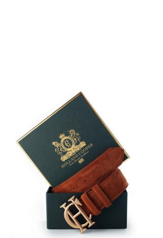 HC CLASSIC BELT SUEDE - TAN