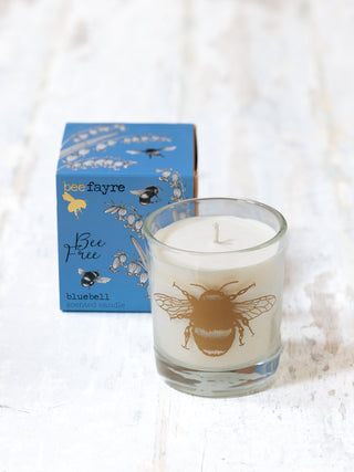 Bee Free Bluebell Large Candle