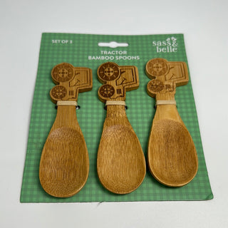 Tractor BambooSpoons - set of 3