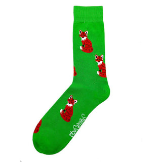 Fox Socks Green