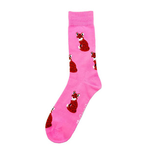 Fox Socks Pink