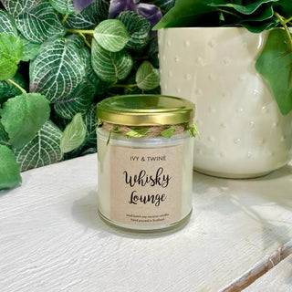 Whisky Lounge (190g) Candle from Ivy & Twine